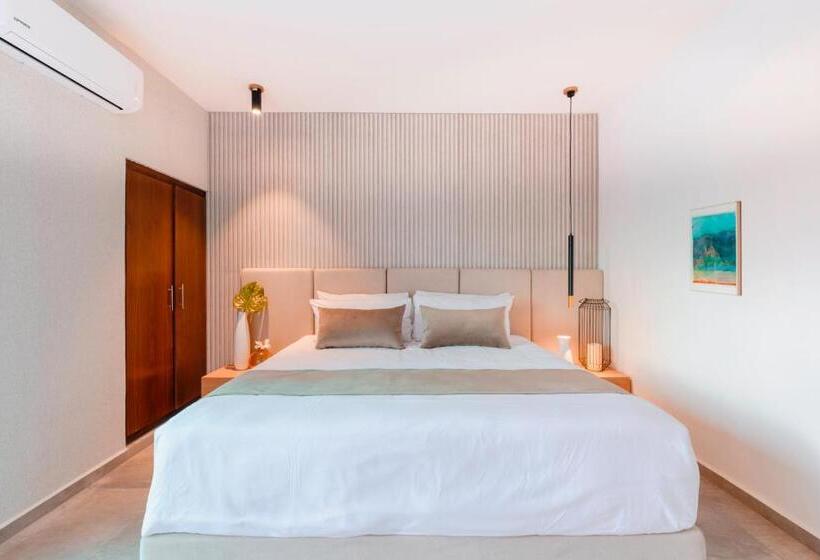اتاق استاندارد با چشم‌انداز باغ, Areia Boutique Hotel   Puerto Morelos