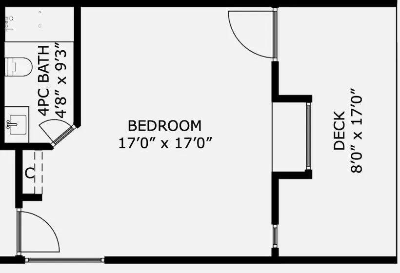 テラス付スーペリアルーム, Hummingbird Lodge Bnb
