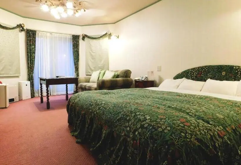 Standard-huone King-vuode, 那須高原stay 菊