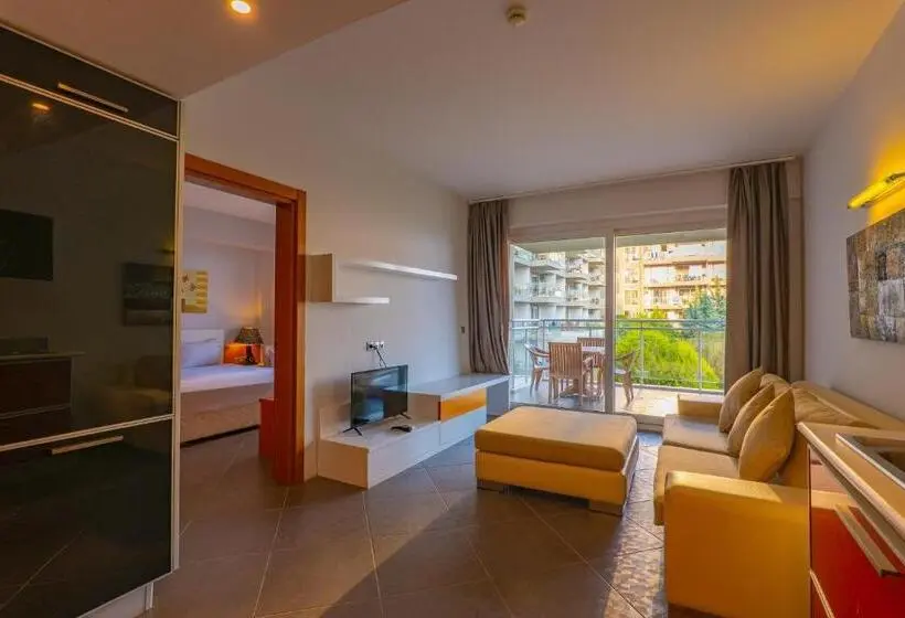 اتاق خانوادگی با چشم‌انداز دریا, Karya Family Resort Hotel All Inclusive