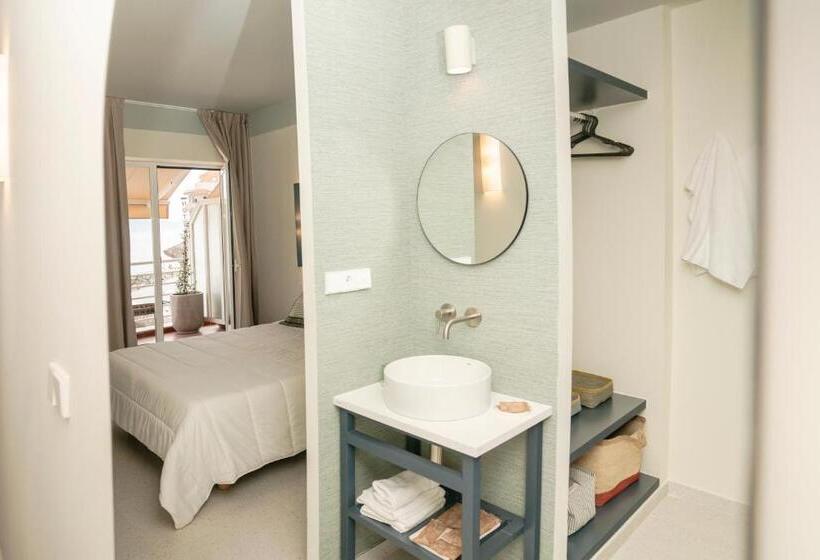 스탠다드 발코니 룸 바다 전망, Atlante Sanxenxo Boutique