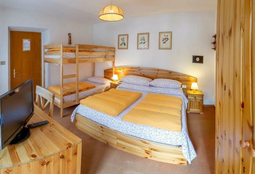 스탠다드 트리플 발코니 룸, Albergo Cavallino