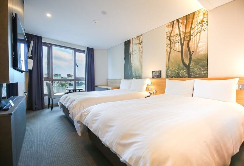 シティビューのデラックスルーム, Utop Ubless Hotel Jeju