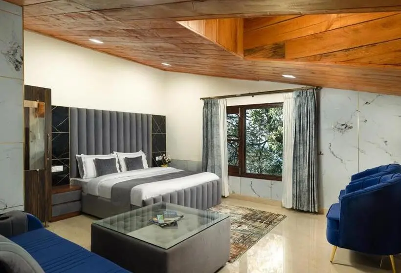 Villa 1 Makuuhuone, The Pine Retreat - Mall Road Dalhousie