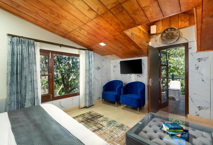 标准间带露台, The Pine Retreat - Mall Road Dalhousie