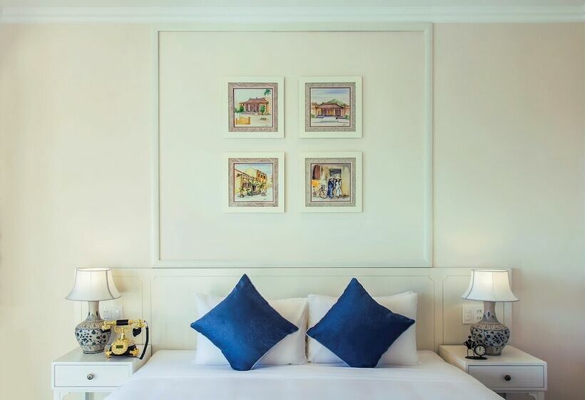 اتاق لوکس با چشم‌انداز استخر, Lantana Riverside Hoi An Boutique Hotel & Spa