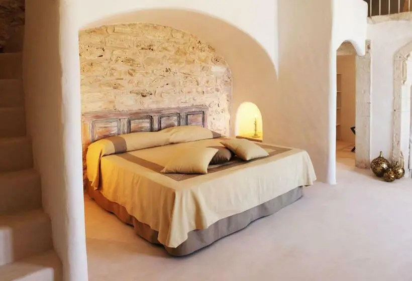 キングサイズベッドのスタンダードルーム, Palazzo Camarda B&b