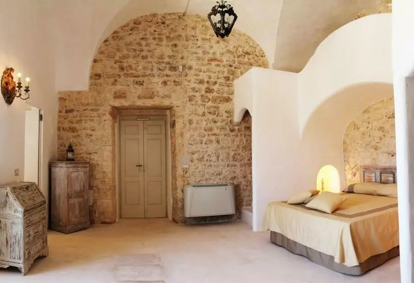 キングサイズベッドのスタンダードルーム, Palazzo Camarda B&b