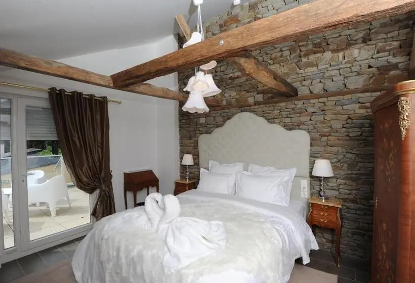 Standard-huone Puutarhanäkymä, Hôtel Victor Hugo