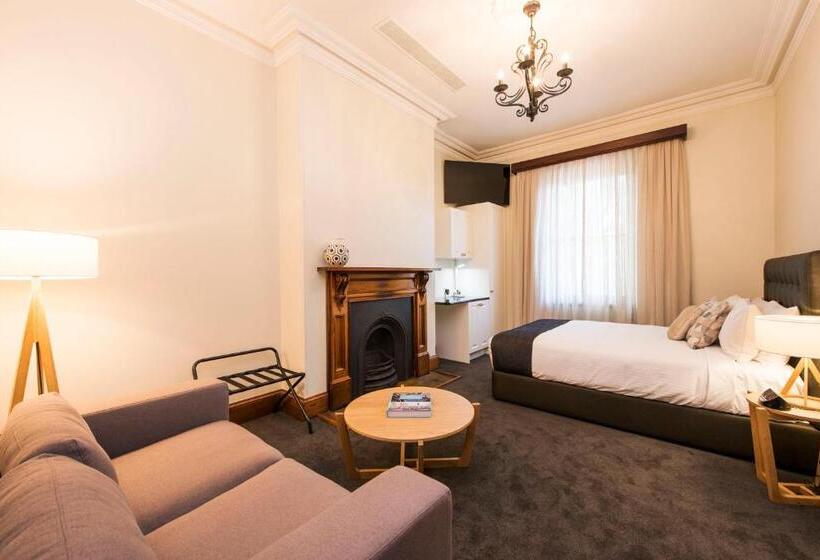 带皇后床的套间, The Parkview Hotel Mudgee