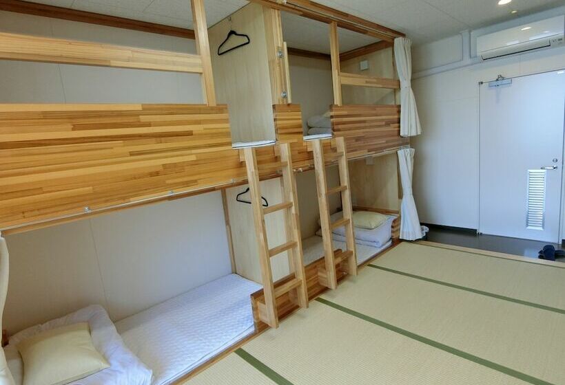 이코노이 4인룸, Shimonoseki Hinoyama Youth Hostel Kaikyonokaze