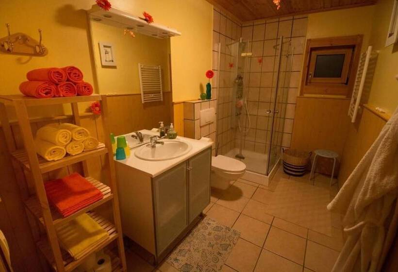 اتاق استاندارد با سرویس بهداشتی مشترک, Alfasteinn Country Home Guesthouse