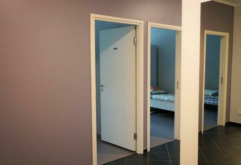 اتاق استاندارد با سرویس بهداشتی مشترک, Downtown Hostel