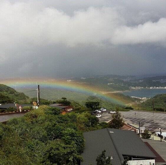 اتاق استاندارد چهار تخته با چشمانداز دریا, Arabian Nights In Jiufen