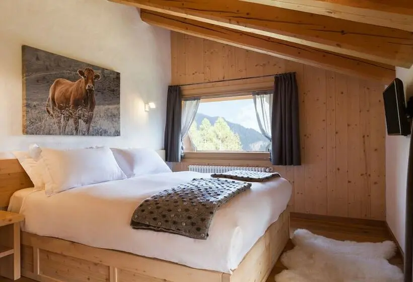 Superior-sviitti, Chalet Hôtel Borgo Eibn Mountain Lodge