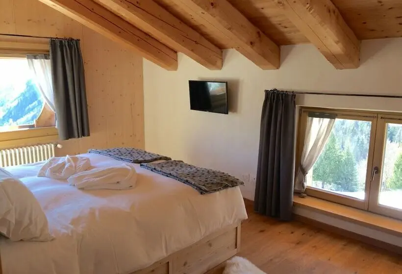 Perhesviitti, Chalet Hôtel Borgo Eibn Mountain Lodge