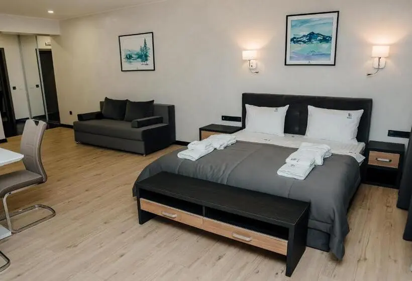景色の見える一ベッドルームアパートメント, Westhills Cottage Town & Spa