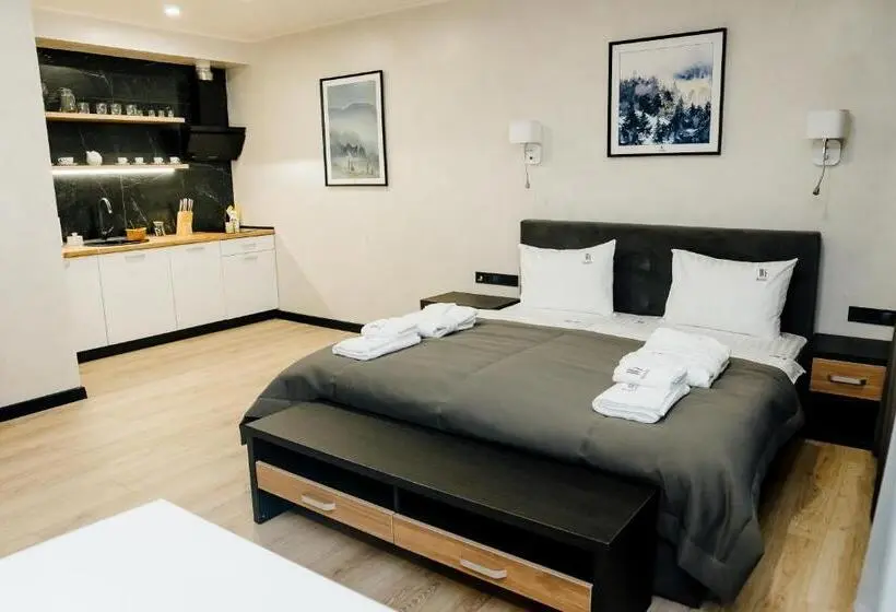 景色の見える一ベッドルームアパートメント, Westhills Cottage Town & Spa