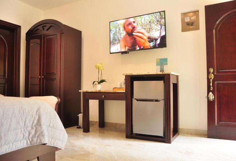 חדר דחוקס עם מיטת קינג, Paradise Hot Springs