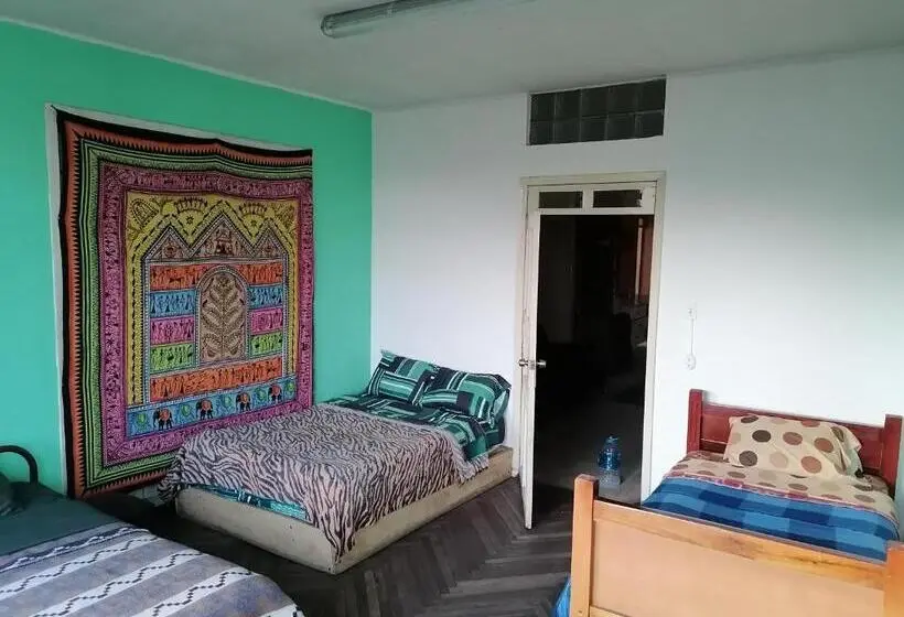バスルーム共同エコノミー4人部屋, Latinos Brothers House