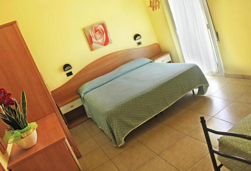 اتاق استاندارد سه تخته با بالکن, Villa Aurora