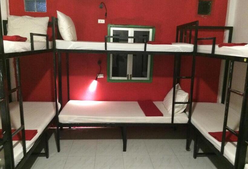 Кровать в Общей Комнате, Vangvieng Rock Backpacker Rooftop Hostel