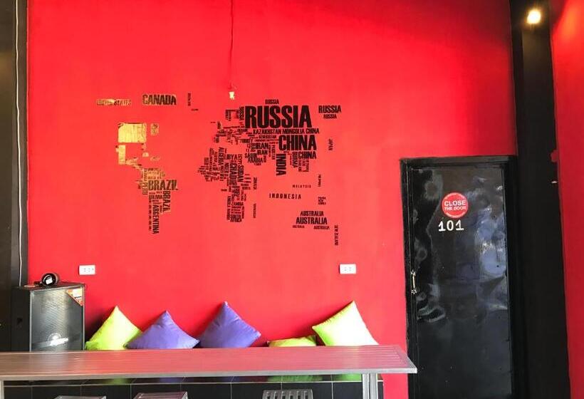 Кровать в Общей Комнате, Vangvieng Rock Backpacker Rooftop Hostel