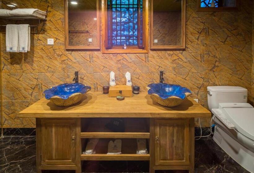 اتاق استاندارد, Yangshuo Ancient Garden Boutique Hotel Free Pick Up From Airport Or Ts Over 3 Nights