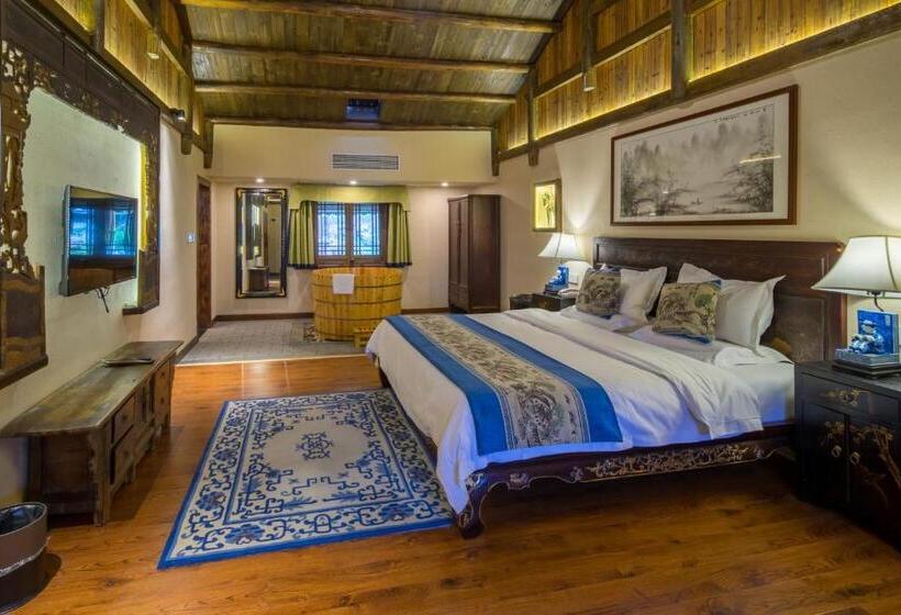 Villa Deluxe 1 Dormitório, Yangshuo Ancient Garden Boutique Hotel Free Pick Up From Airport Or Ts Over 3 Nights