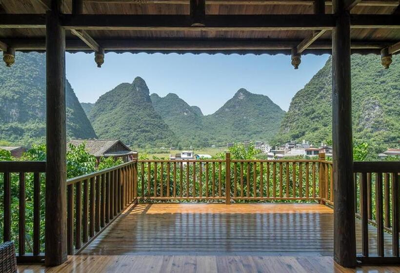 ویلای لوکس 1 خوابه, Yangshuo Ancient Garden Boutique Hotel Free Pick Up From Airport Or Ts Over 3 Nights