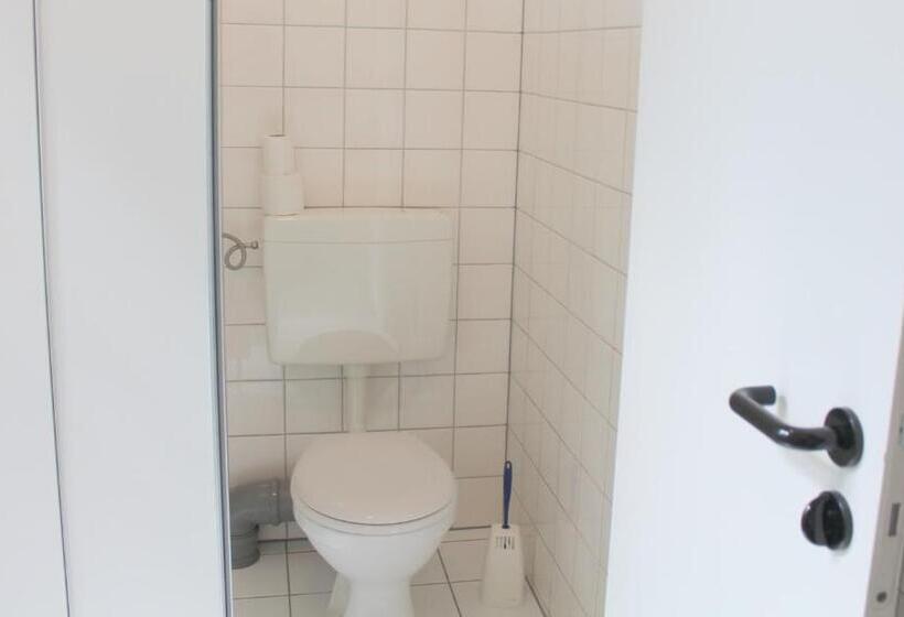 اتاق استاندارد با سرویس بهداشتی مشترک, Die Fabrik Hostel