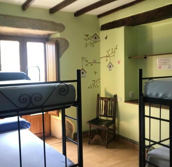 패밀리 룸 공용 욕실, Pensión Albergue A Pedra