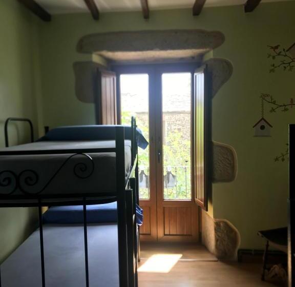 패밀리 룸 공용 욕실, Pensión Albergue A Pedra