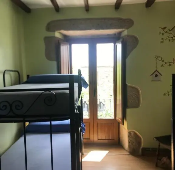 Perhehuone Jaettu Kylpyhuone, Pensión Albergue A Pedra