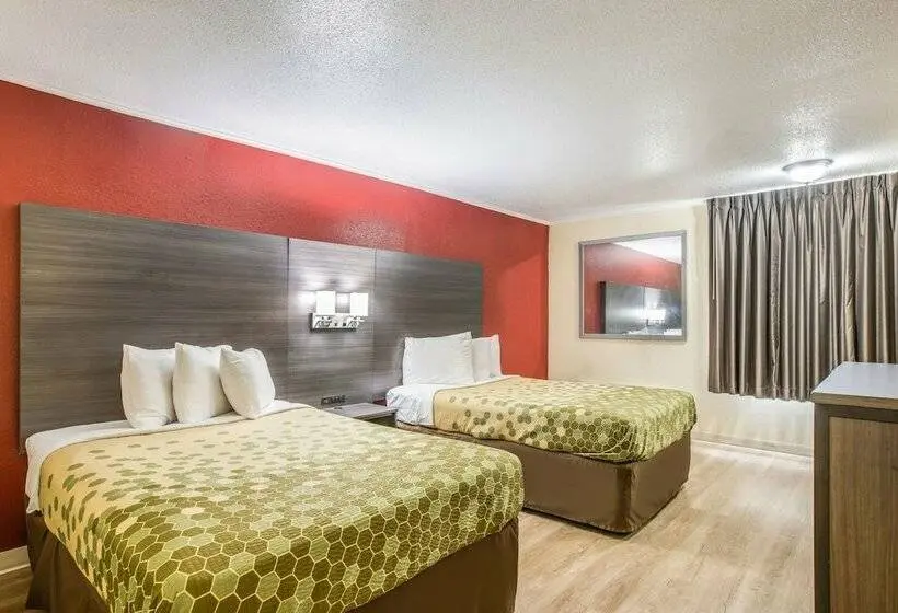 2ダブルベッドのスタンダードルーム, Econo Lodge