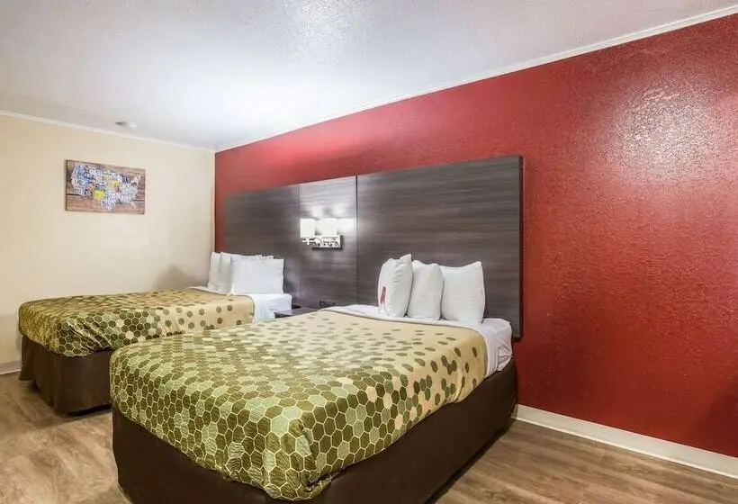 2ダブルベッドのスタンダードルーム, Econo Lodge