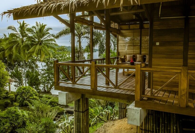 带海景的豪华间, Janji Laut Resort