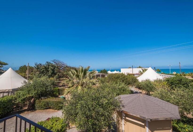 غرفة قياسية رباعية مطلة على البحر, B&b Le Dune   Self Check In