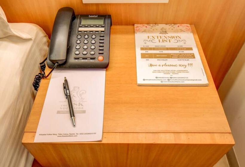 Номер Deluxe, The Ssk Solitaire Hotel & Banquets