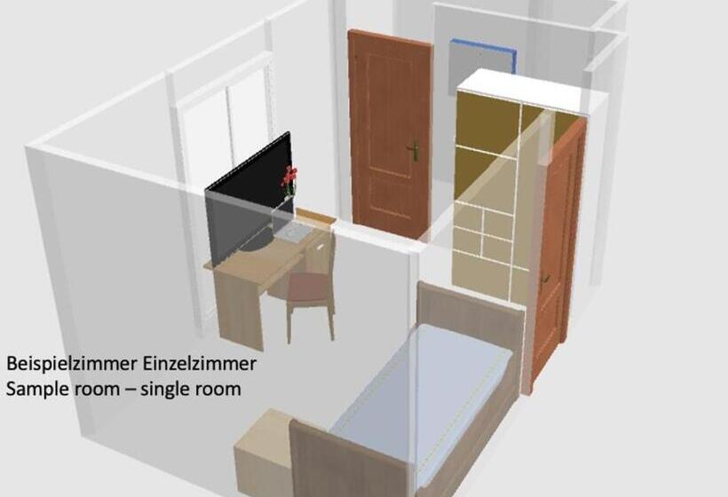 스탠다드 싱글 룸, Zur Loreley   Garni