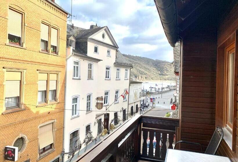 스탠다드 발코니 룸, Zur Loreley   Garni