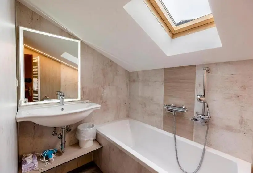 Standard Yhden Hengen Huone Parveke, Pension Florian