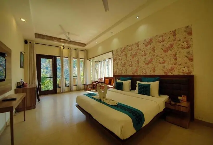 バルコニー付きスタンダードルーム, Namami Ganges Beach Resort & Spa