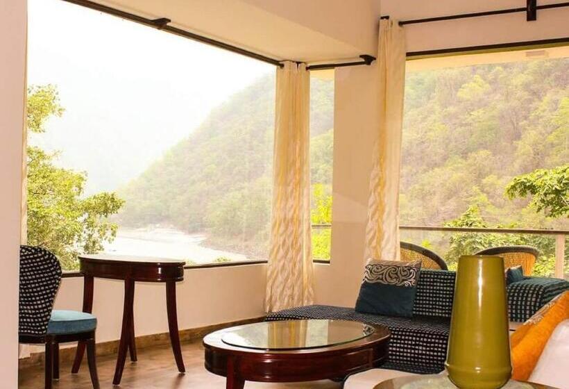 标准间带阳台, Namami Ganges Beach Resort & Spa