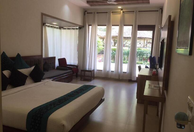 标准间带阳台, Namami Ganges Beach Resort & Spa