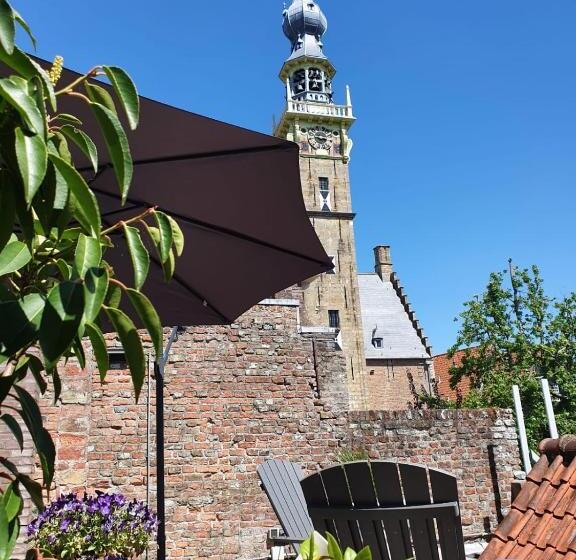 חדר דלוקס עם מרפסת, B&b Binnengewoon Rooms With A View