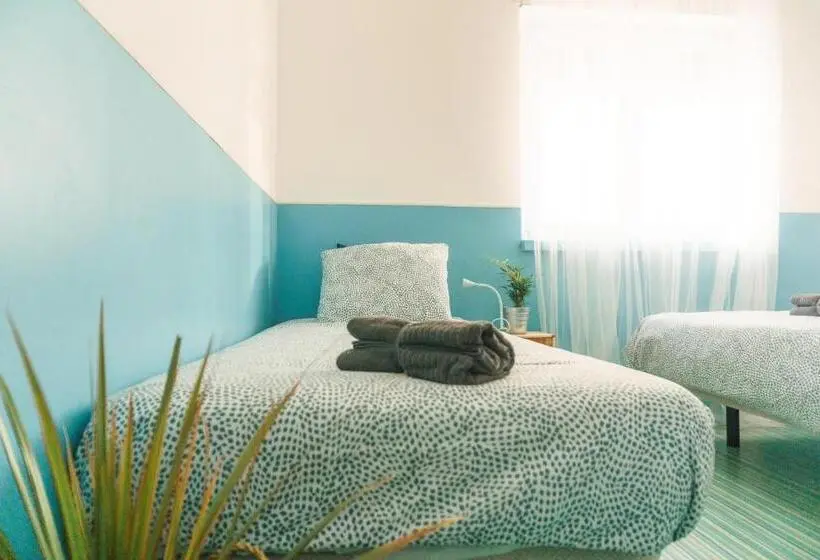 تختخواب در اتاق مشترک, Hospedium Hostel Republica Surf House