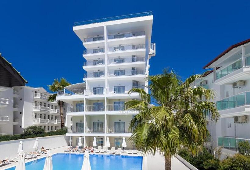 חדר סטנדרט נוף לים עם מרפסת, Side Su Hotel   Adult Only