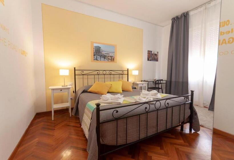 חדר סטנדרט עם מיטת קינג, B&b Cento Passi Dalle Mura