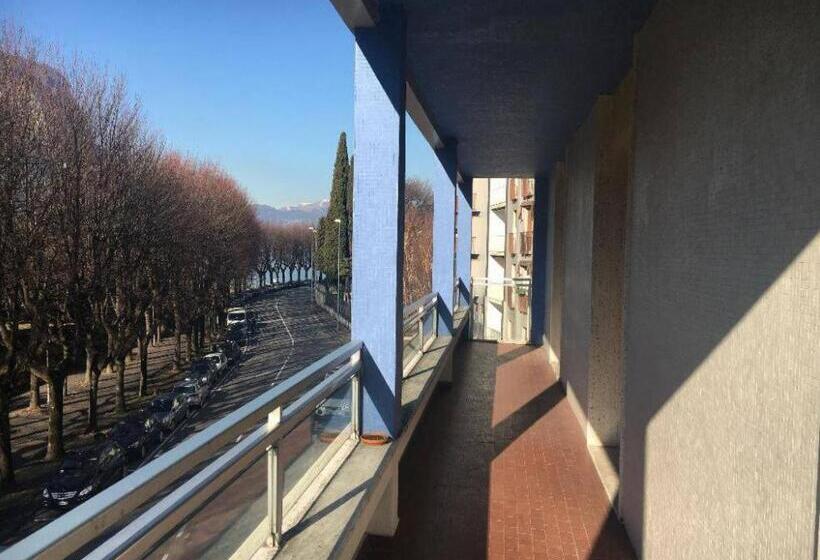 آپارتمان 1 خوابه با تراس, Hll Hotel Lungolago Lecco Como Lake